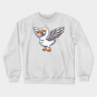 Goose Spreading Wings Crewneck Sweatshirt